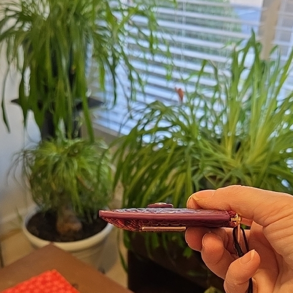 Brahmin Lennon Credit Card Wallet in Sugar Plum Melbourne. NWT. - Picture 5 of 14